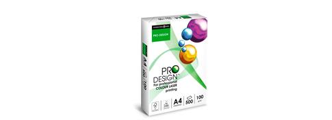 ProDesign A4 100 gr papir for fargeprint 210 x 297 mm (500 ark) 